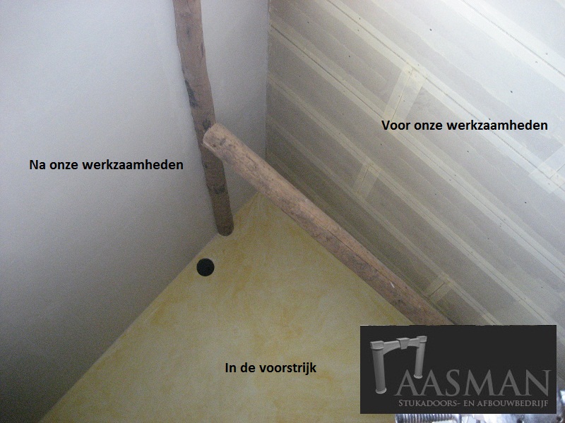 Woonboerderij in Zuidwolde door Aasman Stukadoors