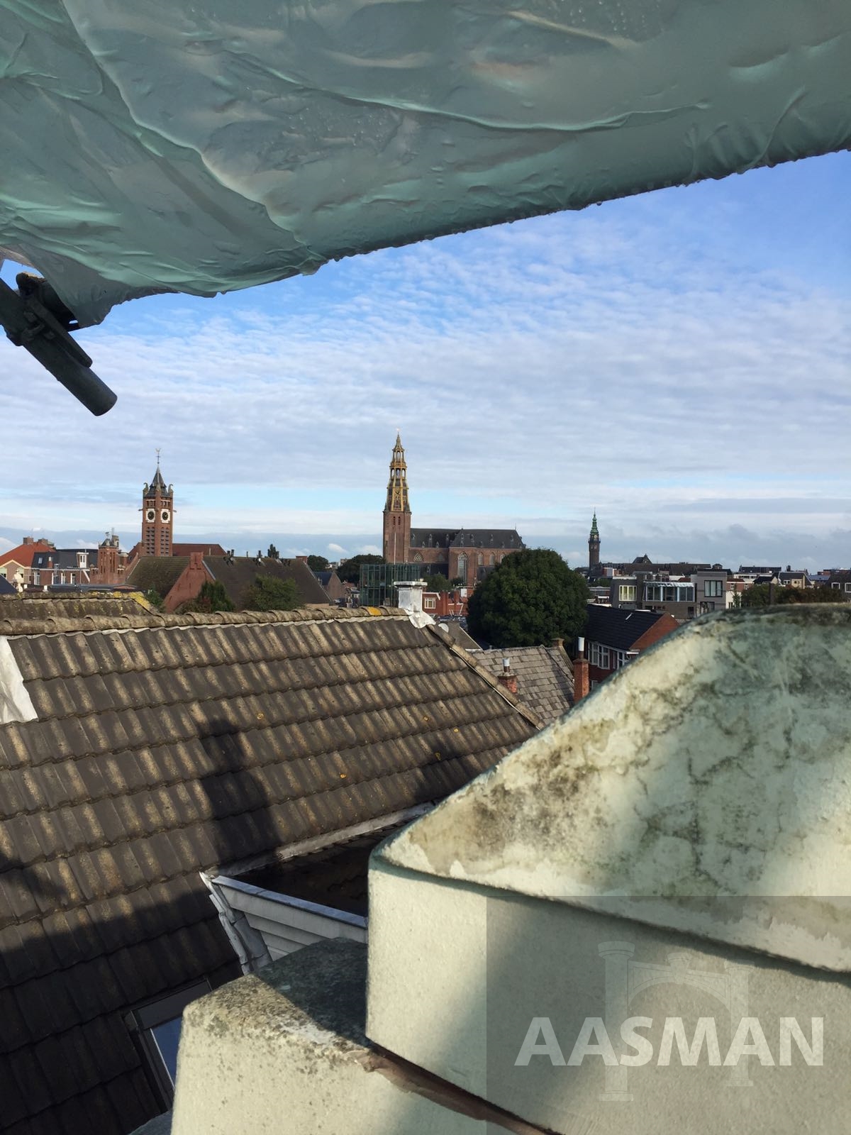 Buitengevel restauratie door Aasman Stukadoors