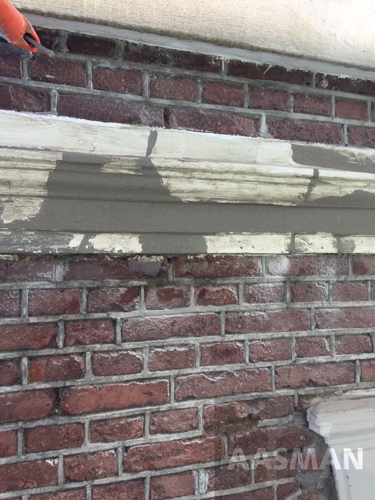 Buitengevel restauratie door Aasman Stukadoors