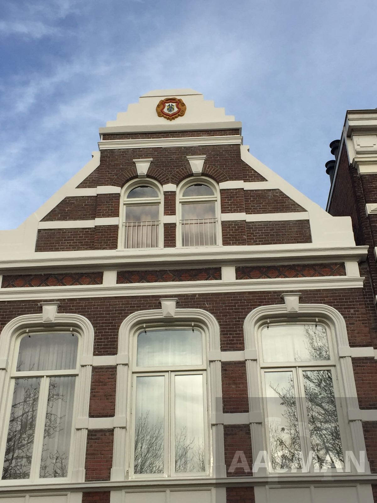 Buitengevel restauratie door Aasman Stukadoors